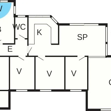 Feriehus 7 Person In Henne